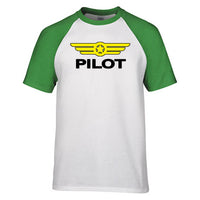 Thumbnail for Pilot & Badge Designed Raglan T-Shirts