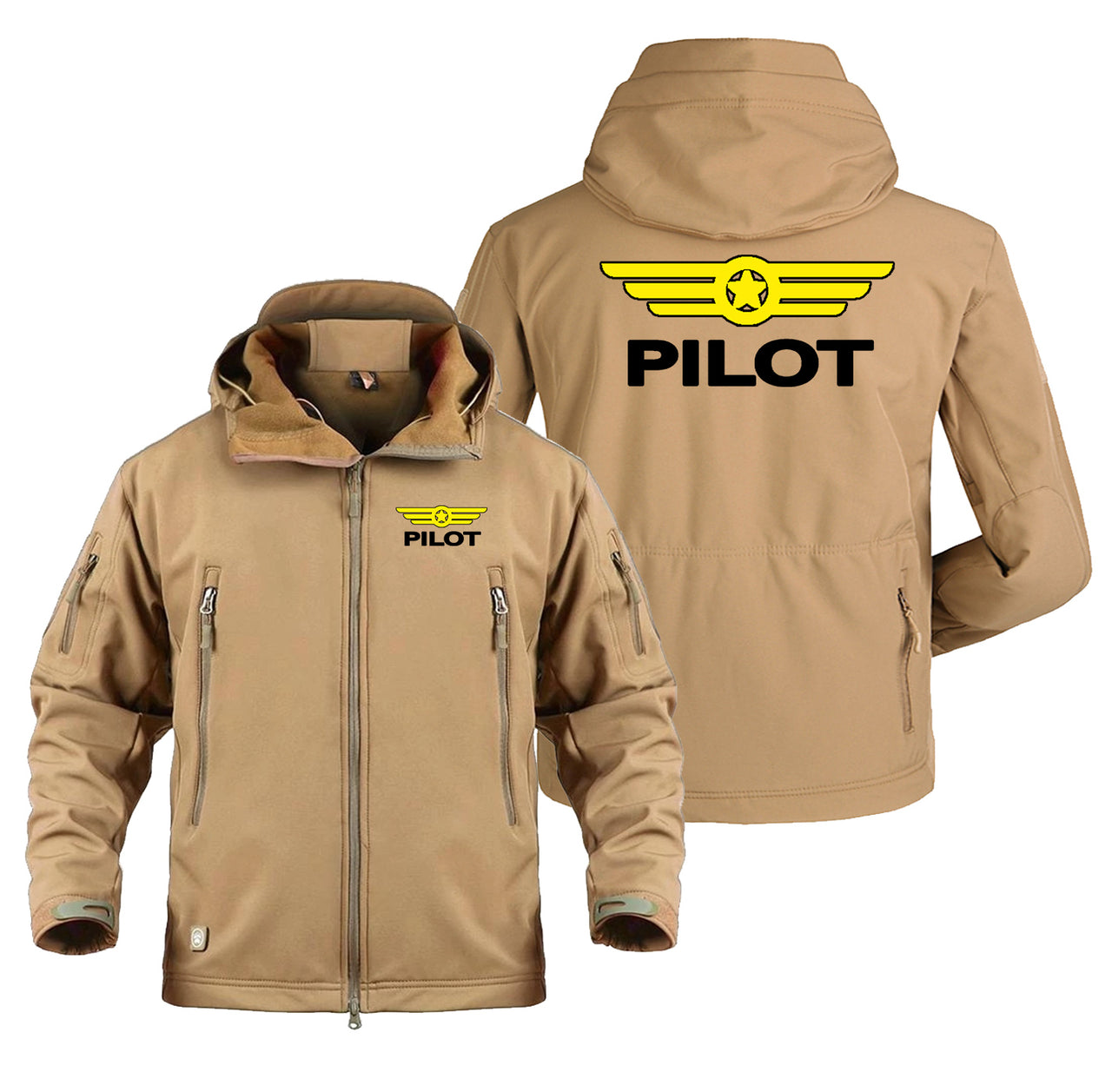Pilot & Badge Designed Military Jackets (Customizable)