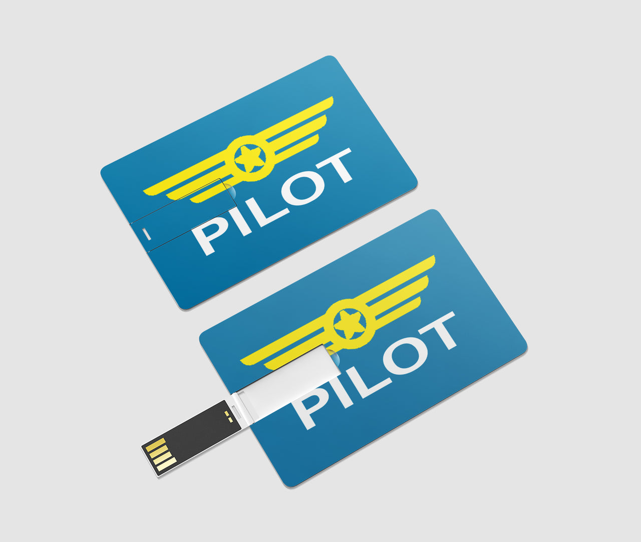 Pilot & Badge Designed USB Cards