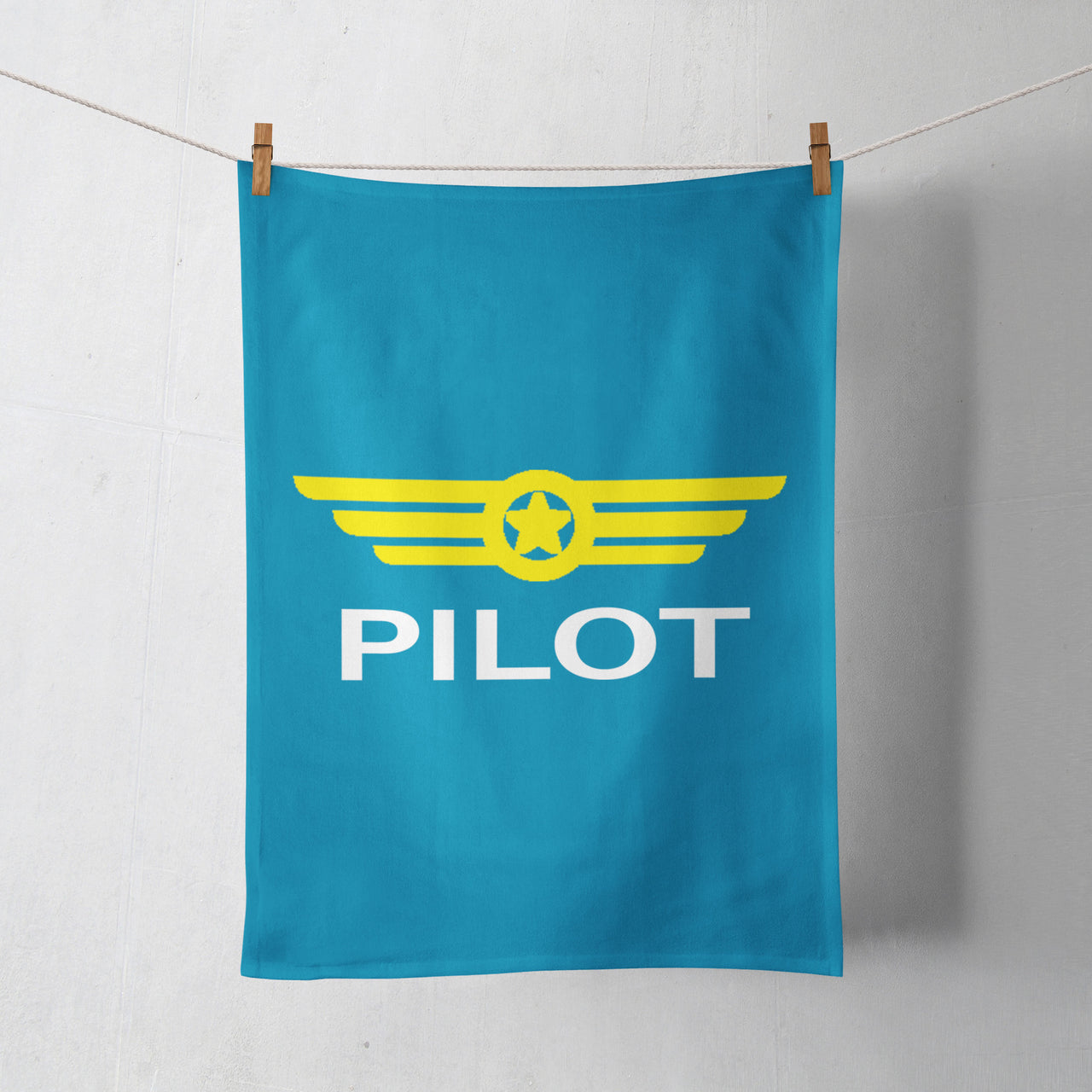 Pilot & Badge Designed Towels