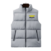 Thumbnail for Pilot & Badge Designed Puffy Vests