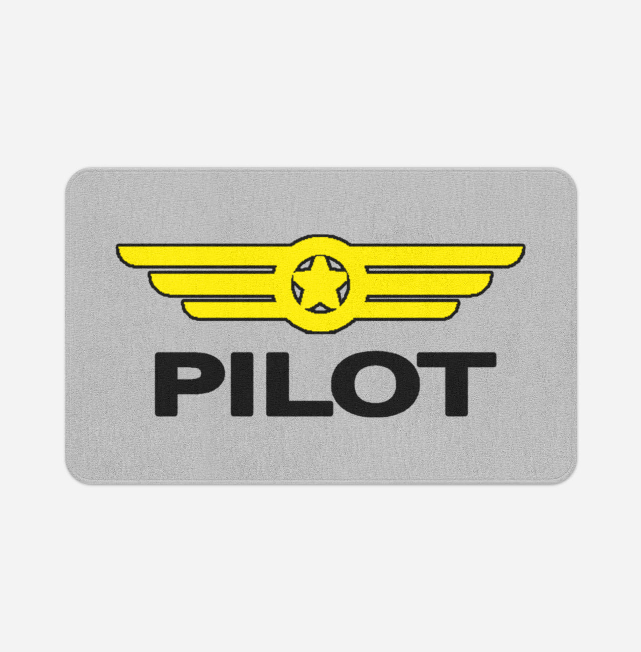 Pilot & Badge Designed Bath Mats