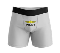 Thumbnail for Pilot & Badge Designed Men Boxers