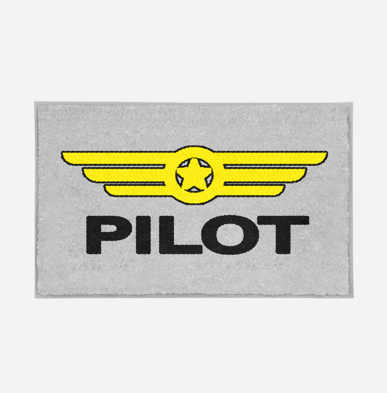 Pilot & Badge Designed Door Mats