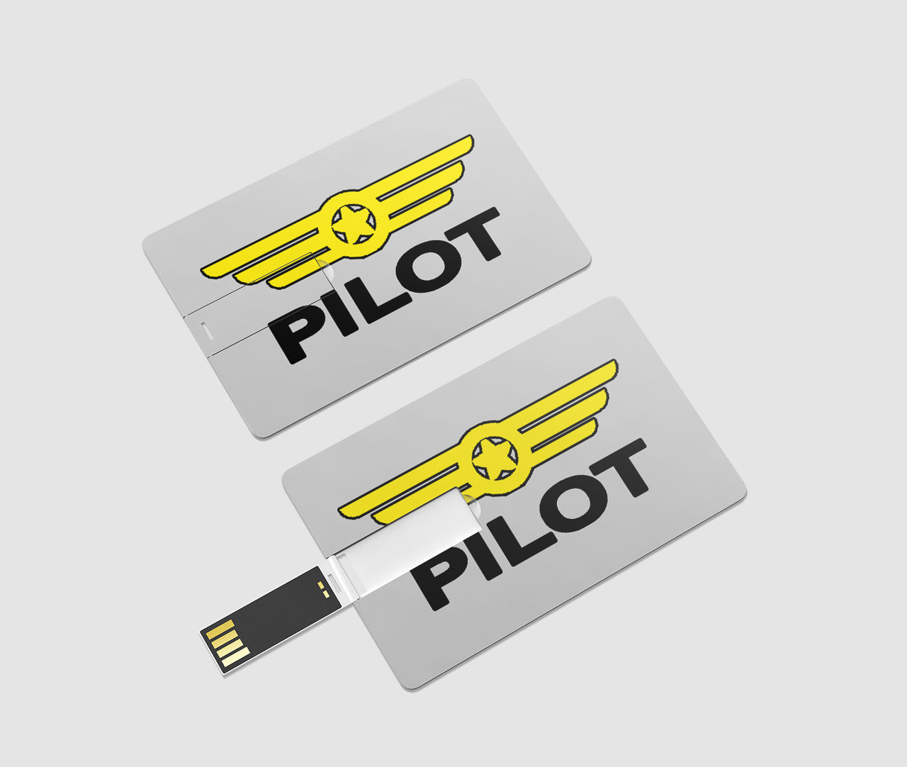 Pilot & Badge Designed USB Cards