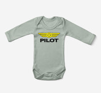 Thumbnail for Pilot & Badge Designed Baby Bodysuits