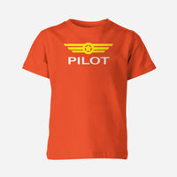 Thumbnail for Pilot & Badge Designed Children T-Shirts