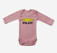 Thumbnail for Pilot & Badge Designed Baby Bodysuits