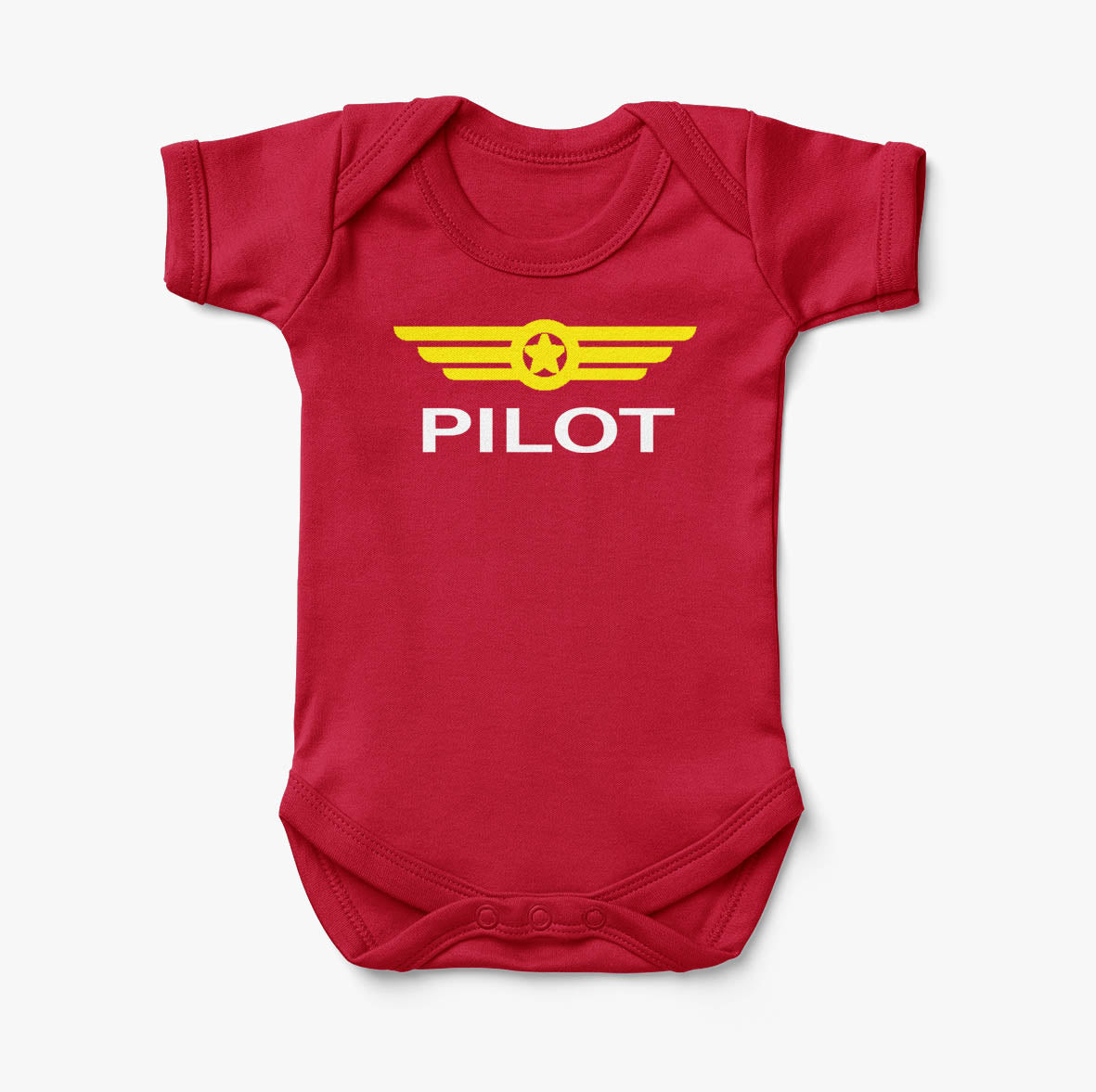 Pilot & Badge Designed Baby Bodysuits