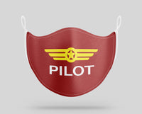 Thumbnail for Pilot & Badge Designed Face Masks