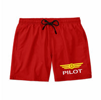 Thumbnail for Pilot & Badge Designed Swim Trunks & Shorts