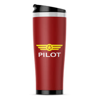 Thumbnail for Pilot & Badge Designed Travel Mugs