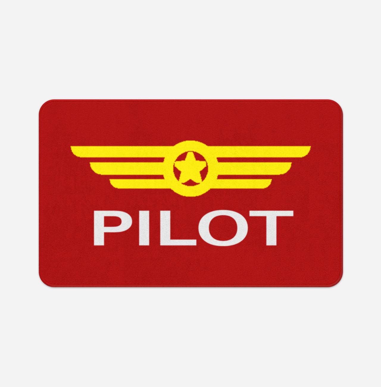 Pilot & Badge Designed Bath Mats