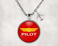 Thumbnail for Pilot & Badge Designed Necklaces