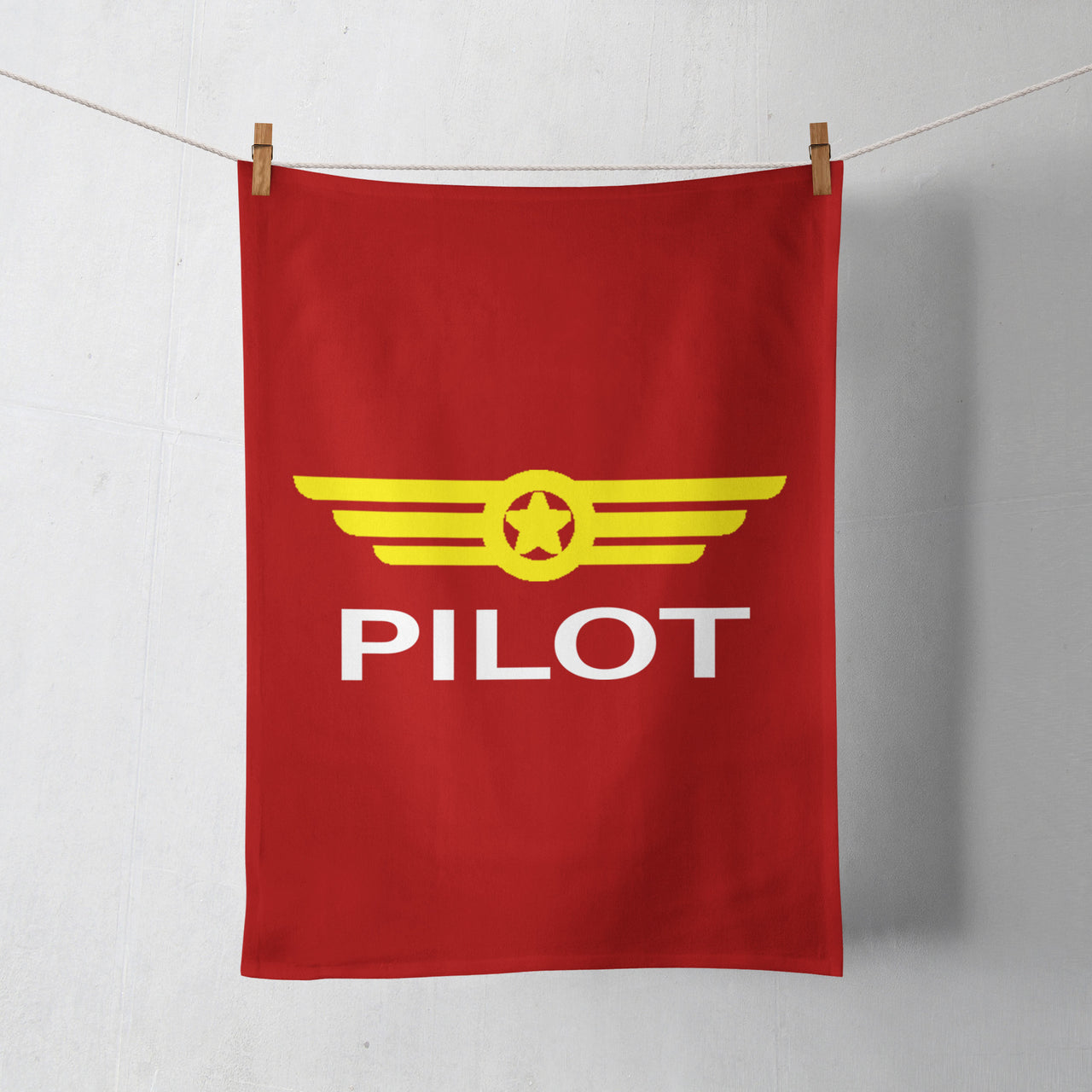 Pilot & Badge Designed Towels