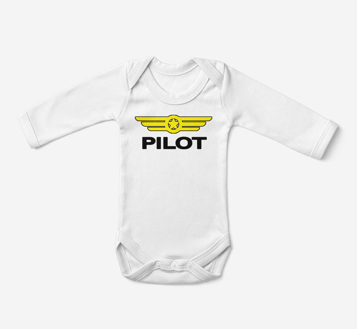 Pilot & Badge Designed Baby Bodysuits