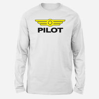 Thumbnail for Pilot & Badge Designed Long-Sleeve T-Shirts
