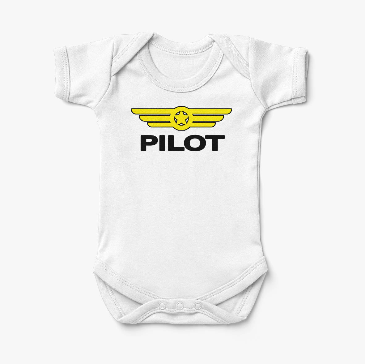 Pilot & Badge Designed Baby Bodysuits