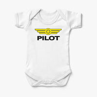 Thumbnail for Pilot & Badge Designed Baby Bodysuits