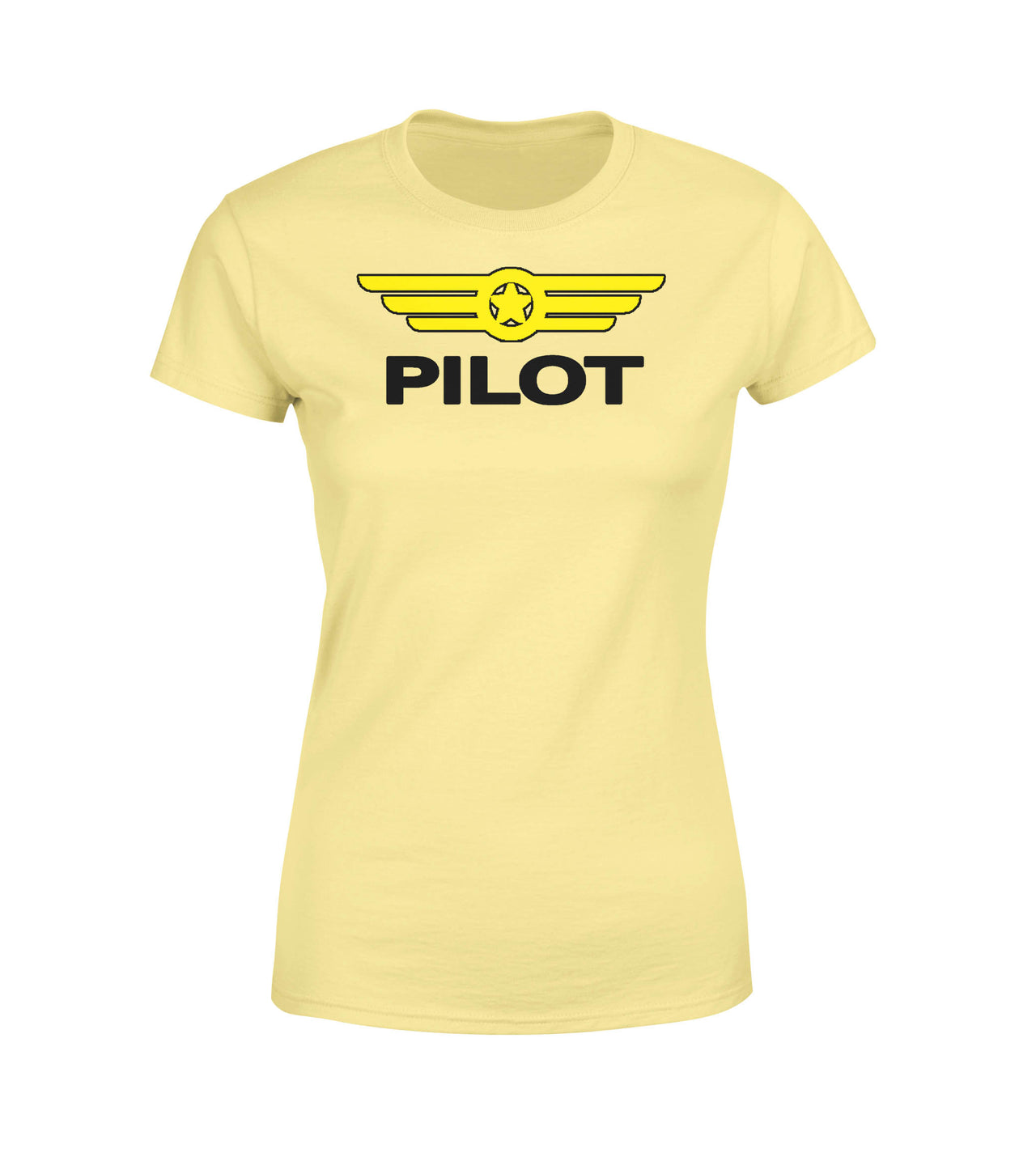 Pilot & Badge Designed Women T-Shirts