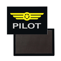 Thumbnail for Pilot & Badge Designed Magnet Pilot Eyes Store 