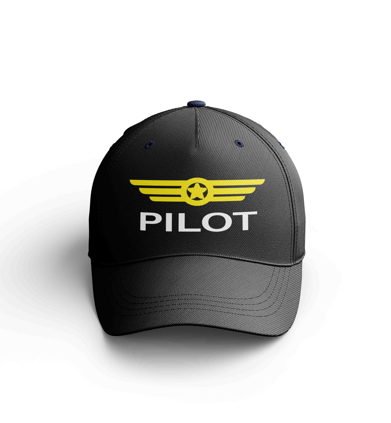 Customizable Name & Pilot Badge Embroidered Hats