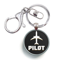 Thumbnail for Pilot & Circle Designed Circle Key Chains