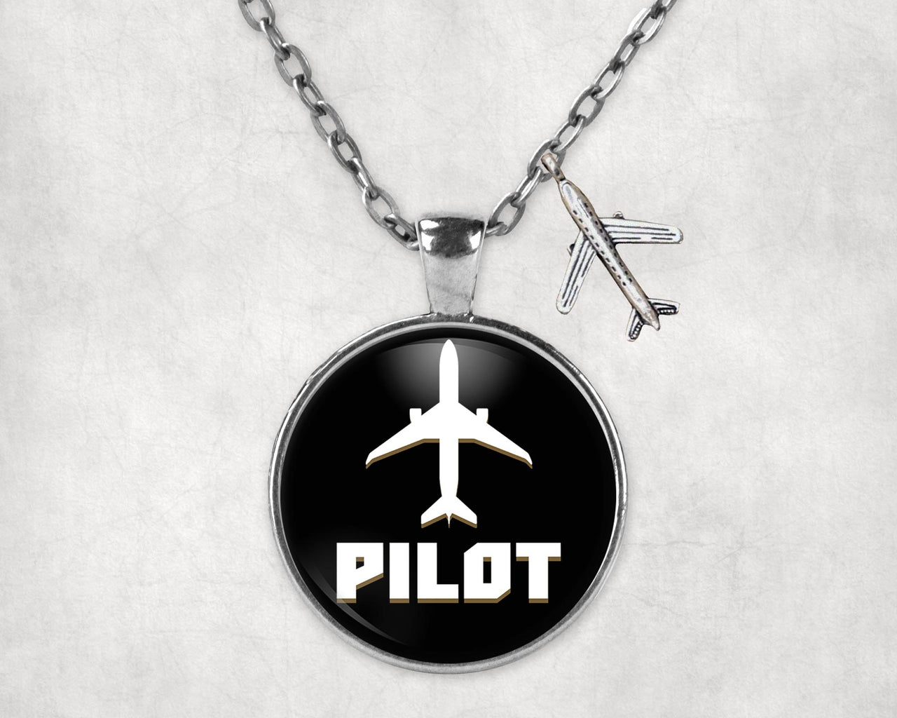 Pilot & Circle Designed Necklaces