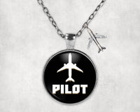 Thumbnail for Pilot & Circle Designed Necklaces