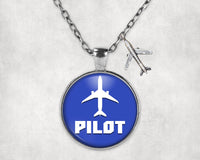 Thumbnail for Pilot & Circle Designed Necklaces