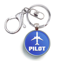 Thumbnail for Pilot & Circle Designed Circle Key Chains