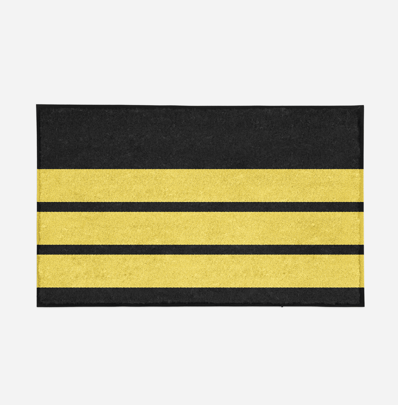 Pilot Epaulette (3 Lines) Designed Door Mats Aviation Shop 