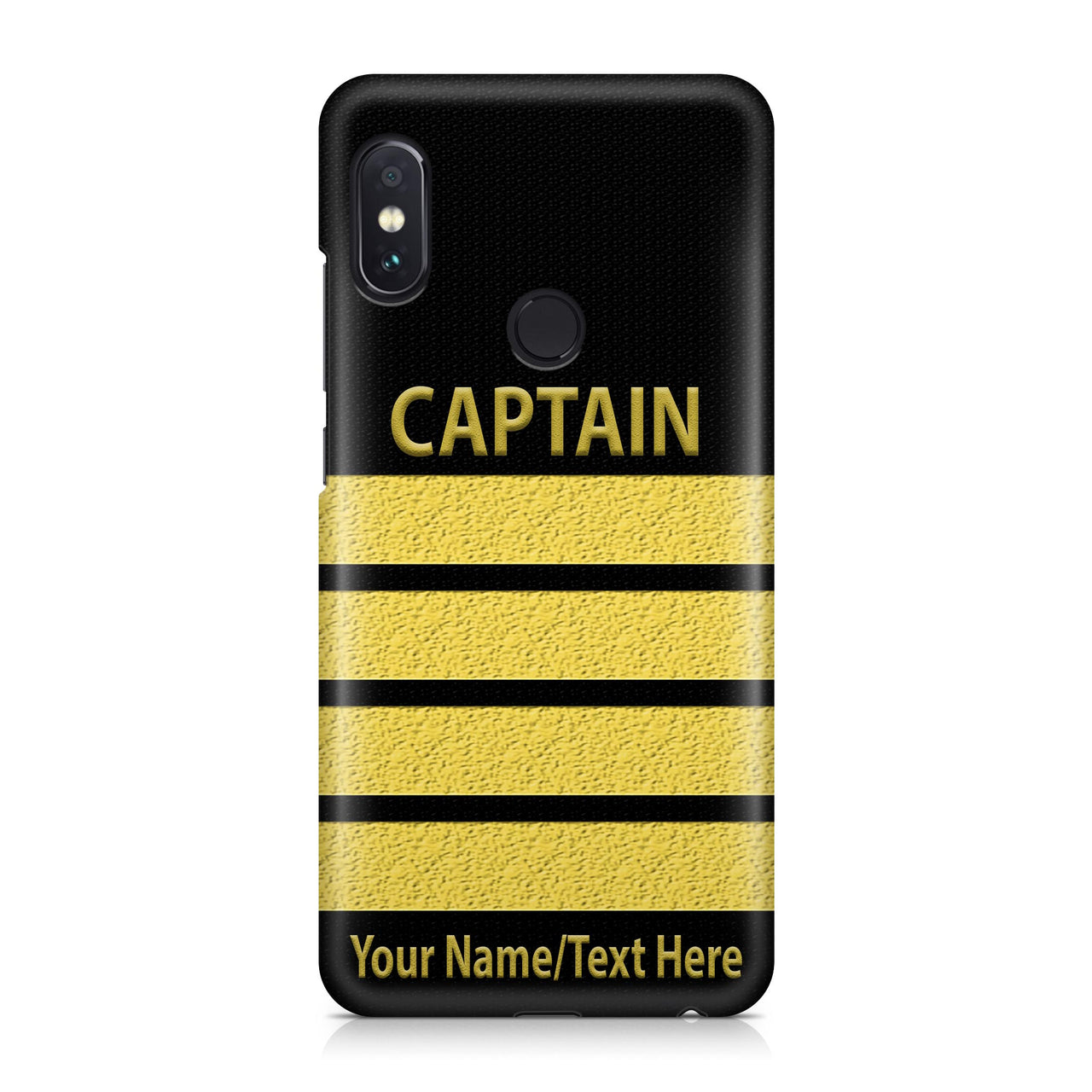 Pilot Epaulette + Rank Designed (2,3,4 Lines) Designed Xiaomi Cases