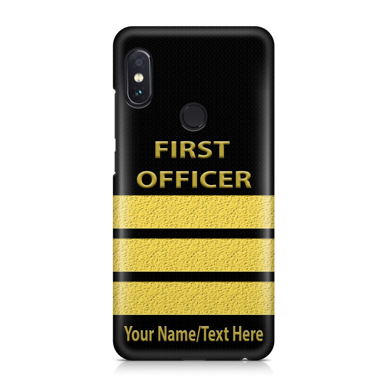 Pilot Epaulette + Rank Designed (2,3,4 Lines) Designed Xiaomi Cases