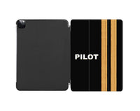 Thumbnail for Pilot & Epaulettes (2 Lines) Designed iPad Cases
