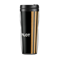 Thumbnail for Pilot & Epaulettes (3 Lines) Designed Travel Mugs
