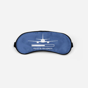 Pilot In Progress Sleep Masks Aviation Shop Blue Sleep Mask 