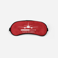 Thumbnail for Pilot In Progress Sleep Masks Aviation Shop Red Sleep Mask 