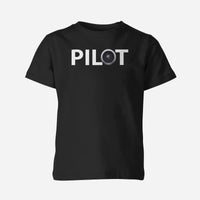 Thumbnail for Pilot & Jet Engine Designed Children T-Shirts