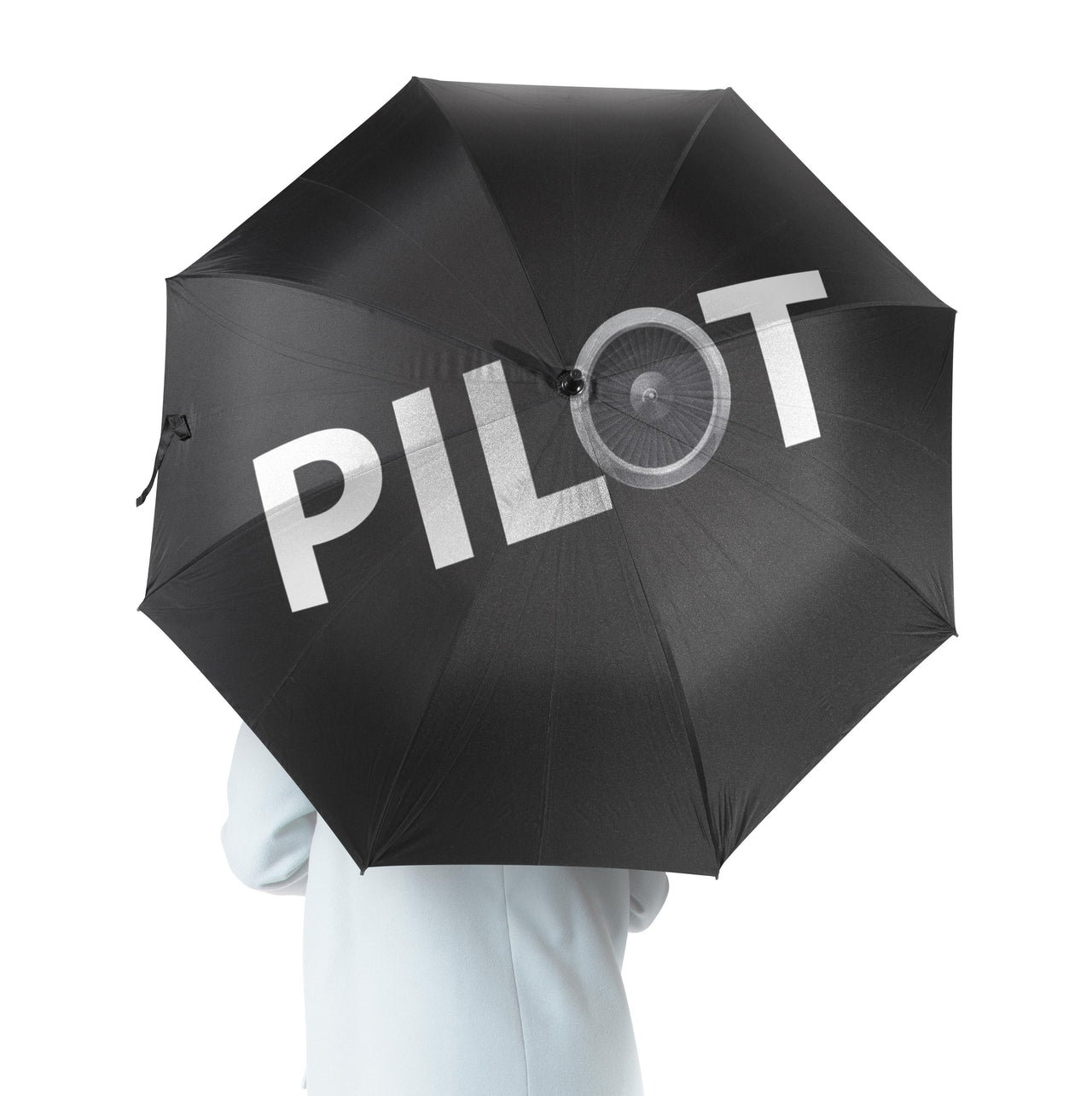 Pilot & Jet Engine Designed Umbrella