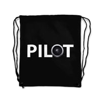 Thumbnail for Pilot & Jet Engine Designed Drawstring Bags