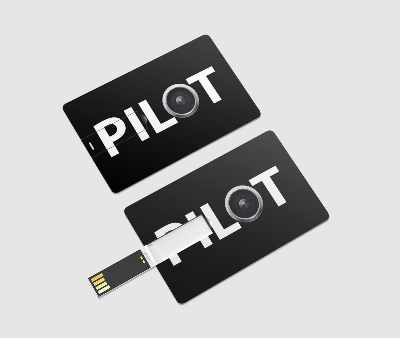 Pilot & Jet Engine Designed USB Cards