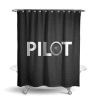 Thumbnail for Pilot & Jet Engine Designed Shower Curtains