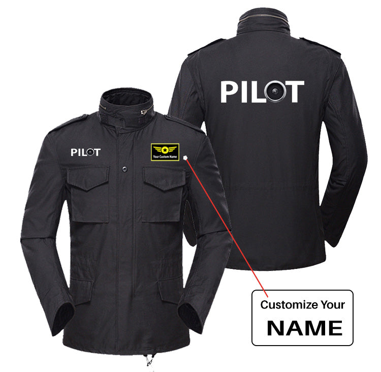 Pilot & Jet Engine Designed Military Coats