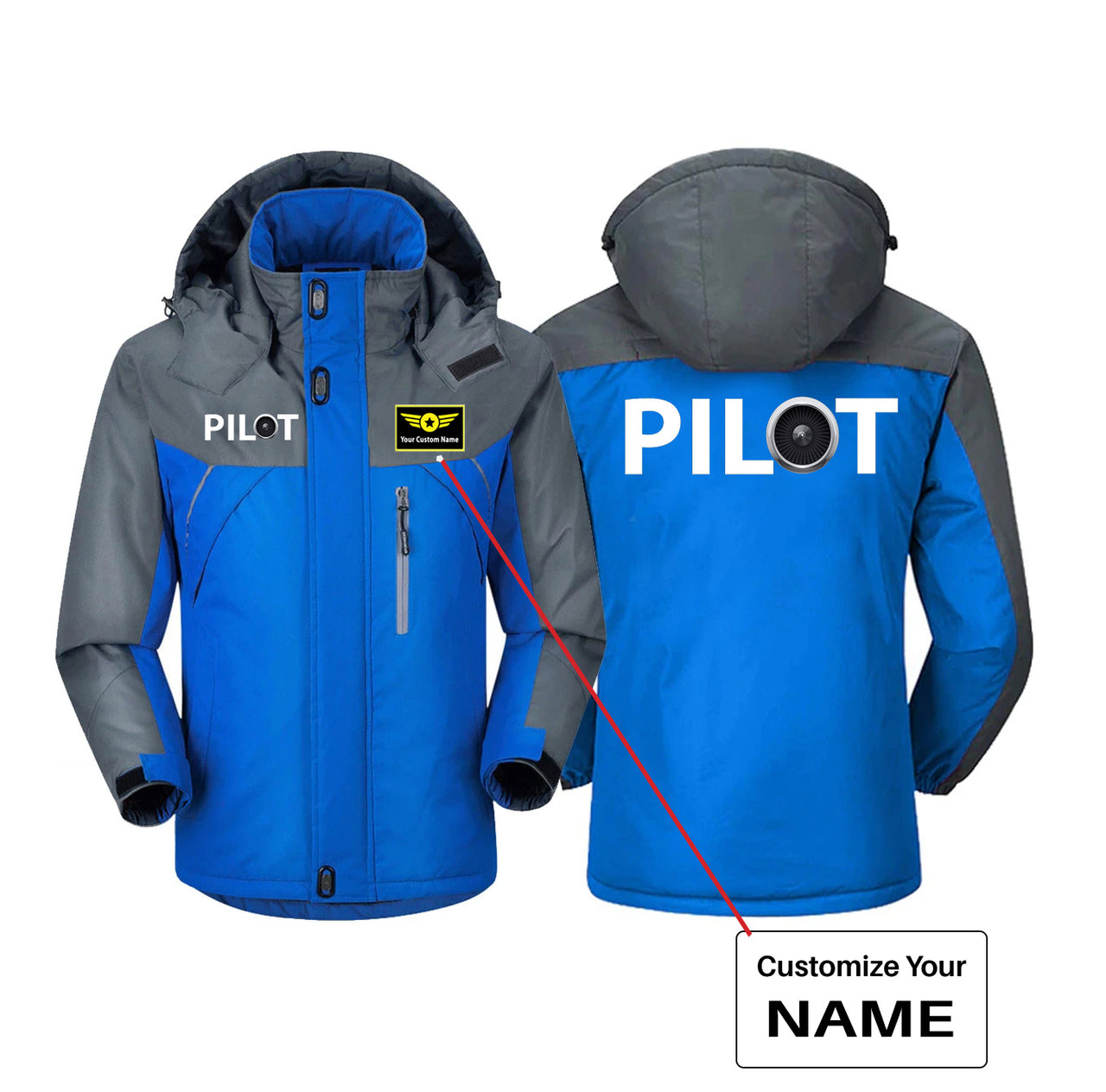 Pilot & Jet Engine Designed Thick Winter Jackets