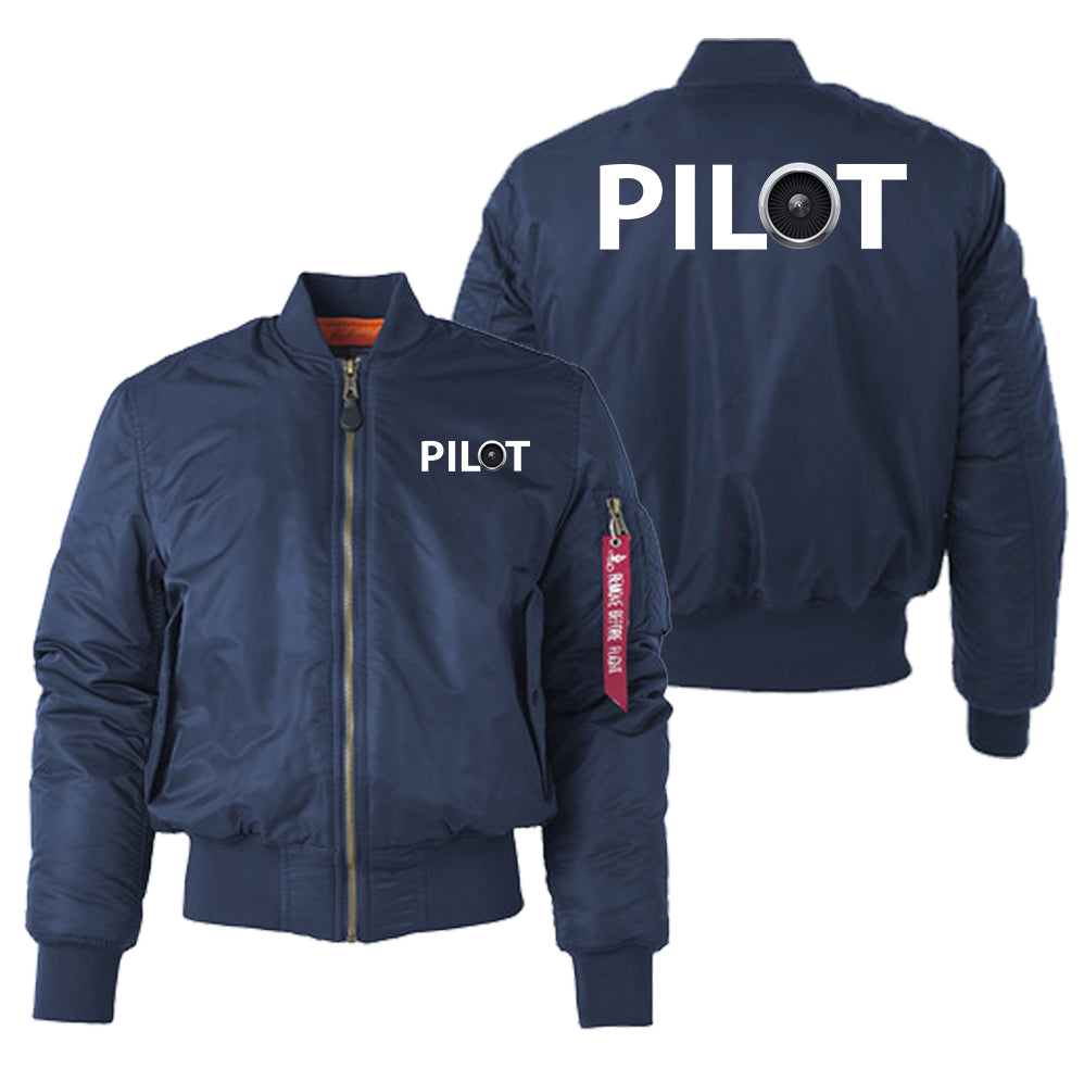 Pilot & Jet Engine Designed "Women" Bomber Jackets