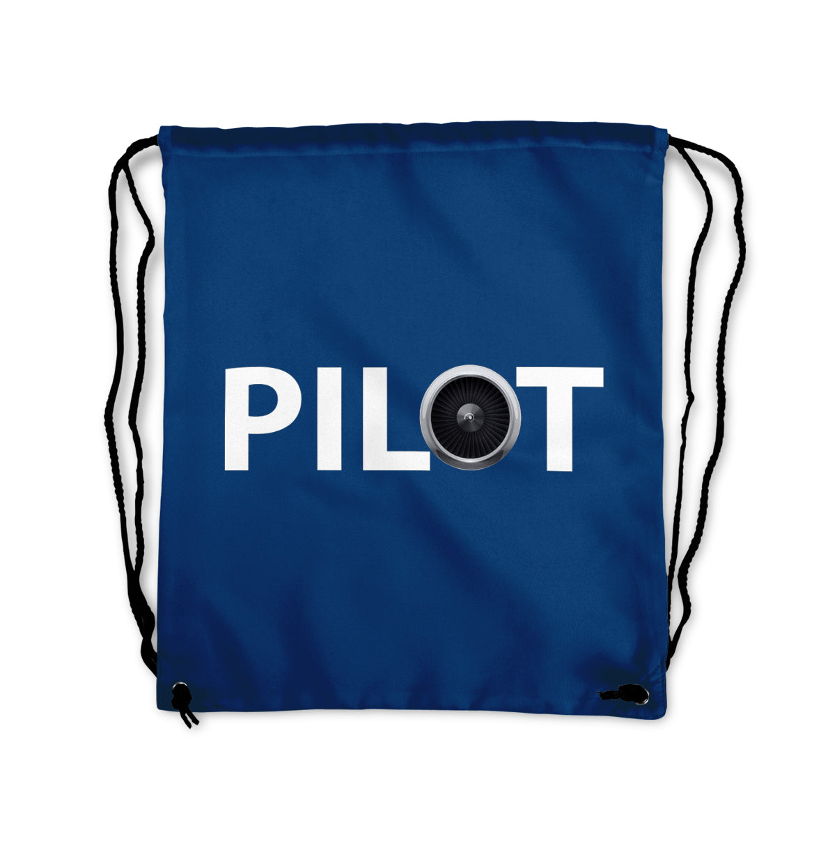 Pilot & Jet Engine Designed Drawstring Bags