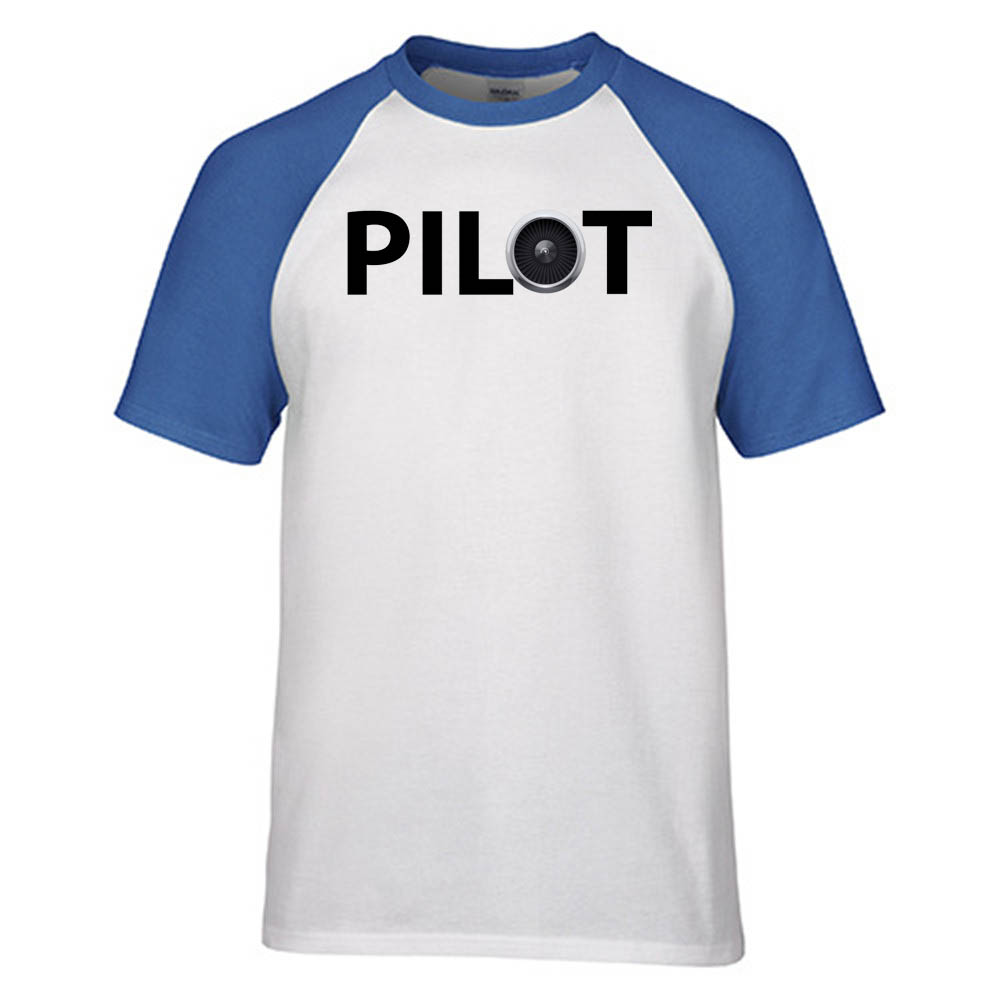 Pilot & Jet Engine Designed Raglan T-Shirts