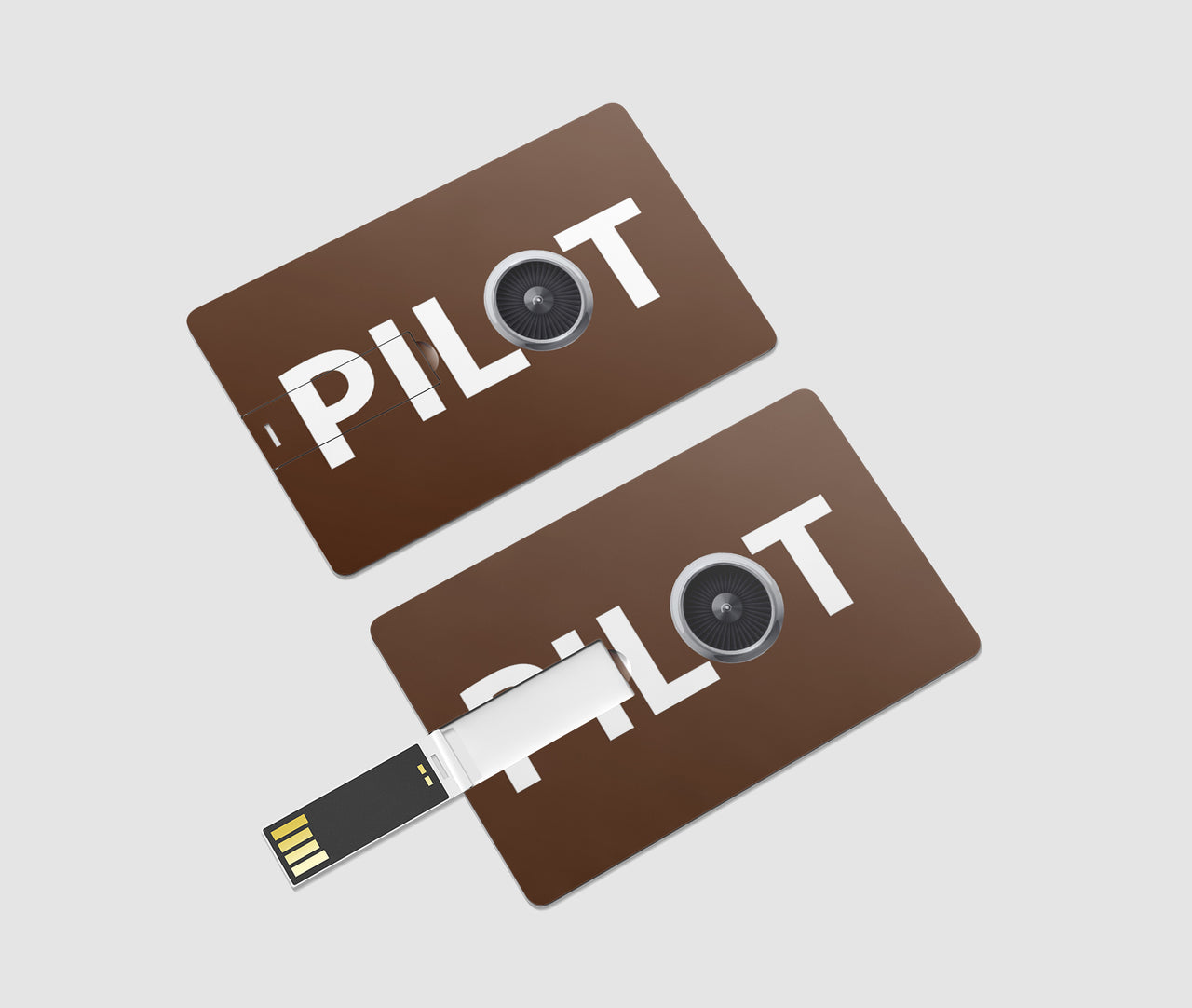 Pilot & Jet Engine Designed USB Cards