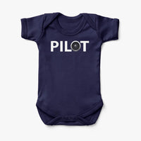 Thumbnail for Pilot & Jet Engine Designed Baby Bodysuits